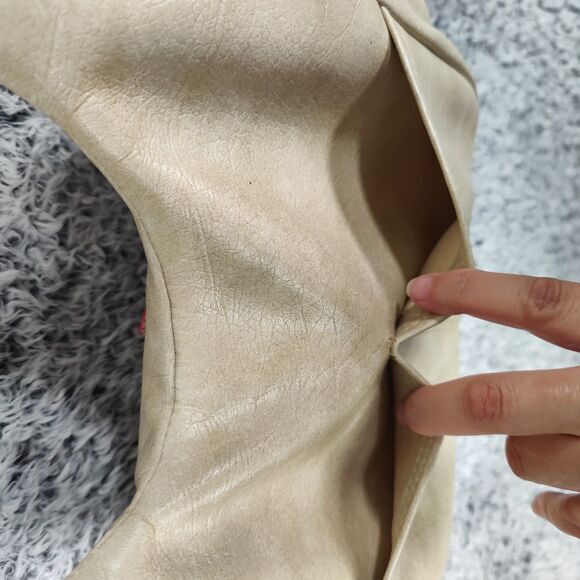 HANDMADE VNTG Leather Bag Mushroom Butterfly Fairy Forest Whimsigoth Cottage Twe - Picture 10 of 15